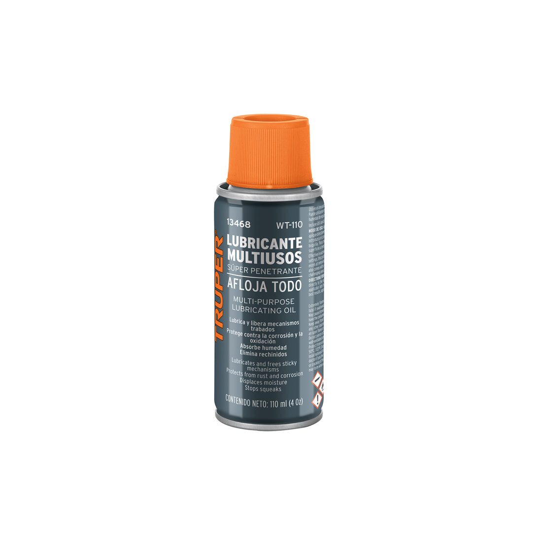 WT-110 Lubricante multiusos en aerosol, 110ml (4oz), TRUPER