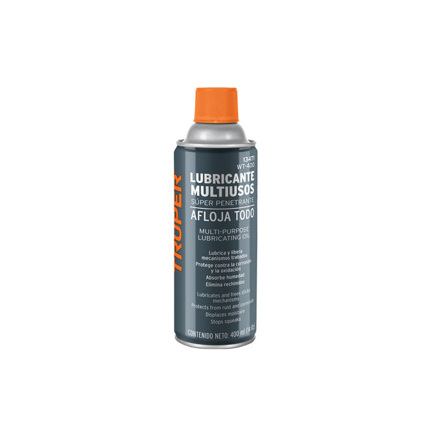 WT-400 Lubricante multiusos en aerosol, 400ml (14oz), TRUPER