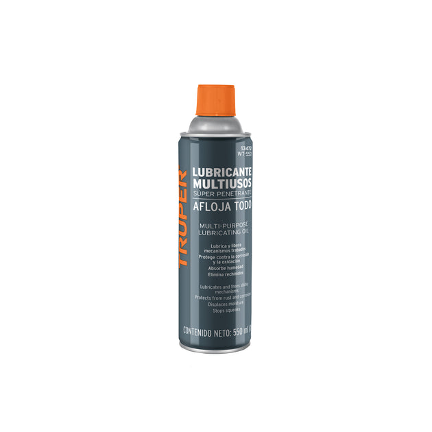 WT-550 Lubricante multiusos en aerosol, 550ml (19oz), TRUPER