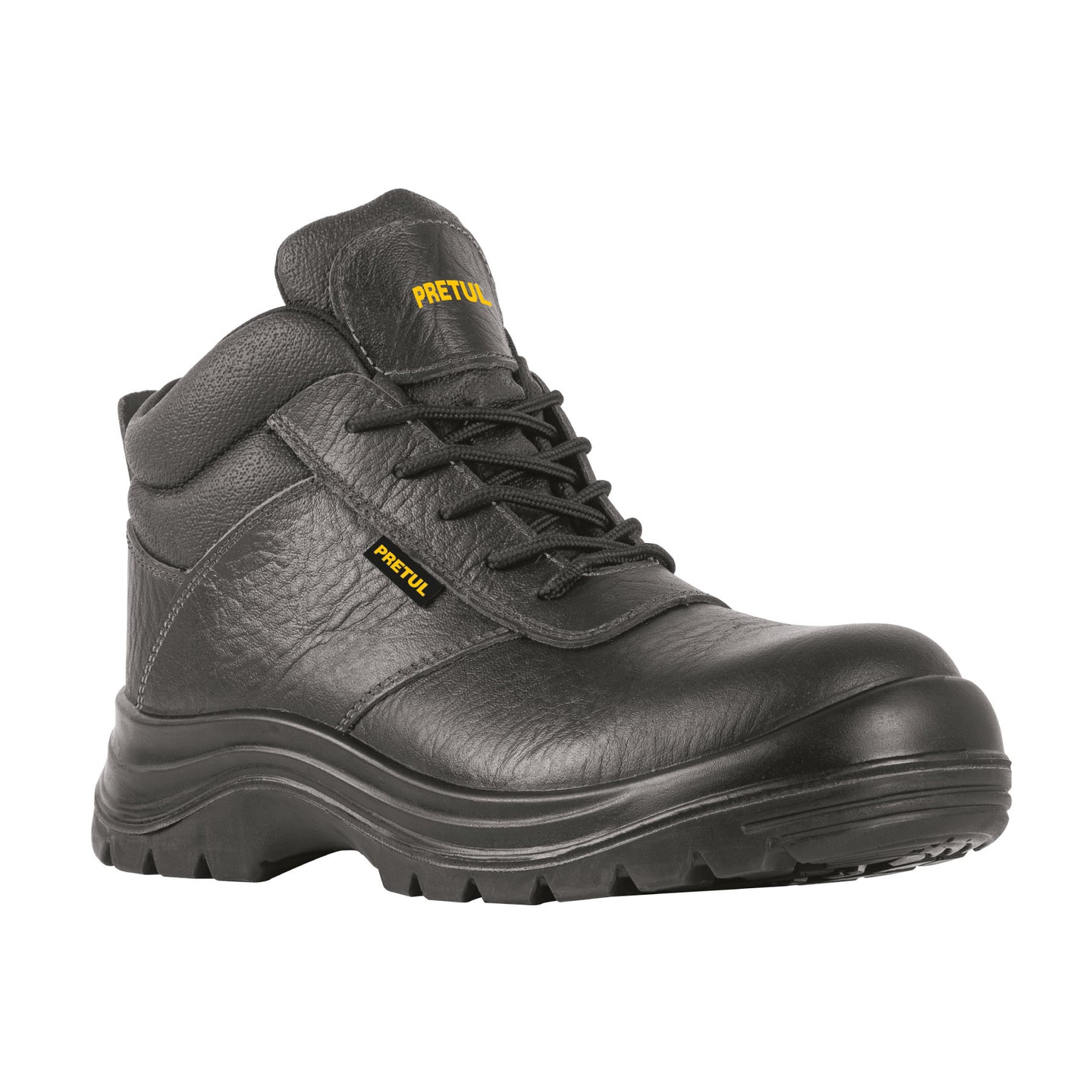 ZC-023N Bota de seguridad negra, #23, casquillo de poliamida, PRETUL