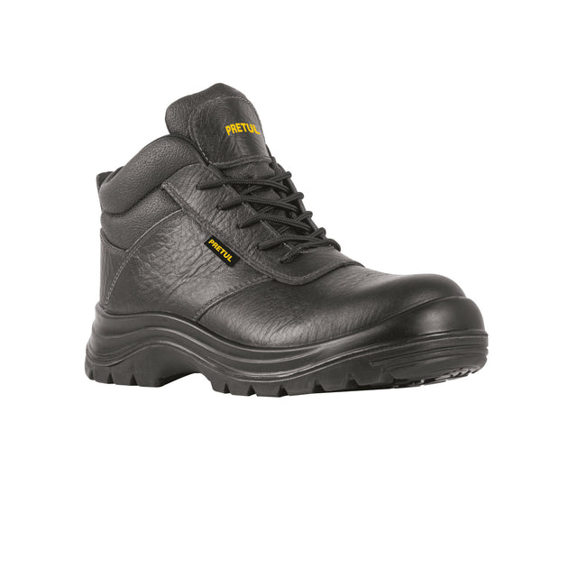 ZC-028N Bota de seguridad negra, #28, casquillo de poliamida, PRETUL