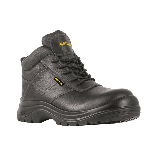 ZC-030N Bota de seguridad negra, #30, casquillo de poliamida, PRETUL