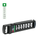 JDTH-1/4X7 Juego de 7 dados Torx hembra, 1/4" (6.5 mm), acero cromo vanadio, E-4 a E-11, estuche plástico, Truper Truper