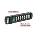 JDTH-1/4X7 Juego de 7 dados Torx hembra, 1/4" (6.5 mm), acero cromo vanadio, E-4 a E-11, estuche plástico, Truper Truper