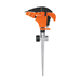 ASP-P11X Aspersor plástico de pulsaciones con estaca metálica, 2 vías conexión en serie, clip de límite de riego, presión 10-50 psi, alcance 17 m (56 ft), entrada 3/4", Truper Truper