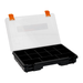 ORG-13 Organizador con 13 compartimentos de polipropileno, 25 x 17 x 4 cm, tapa traslúcida, broches uso rudo, Hecho en México, Truper Truper