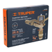 ASP-3/4BR Aspersor agrícola fundido en latón, 3/4", 360°, 2 vías, Truper Truper