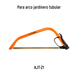 REP-AJT-21 Segueta de repuesto para arco jardinero tubular, 21" (530 mm), acero SK5, Truper Truper