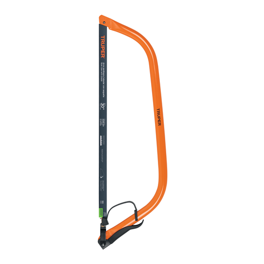 AJT-30 Arco jardinero tubular de acero con segueta, 30" (760 mm), acero SK5, mango PVC, Truper Truper