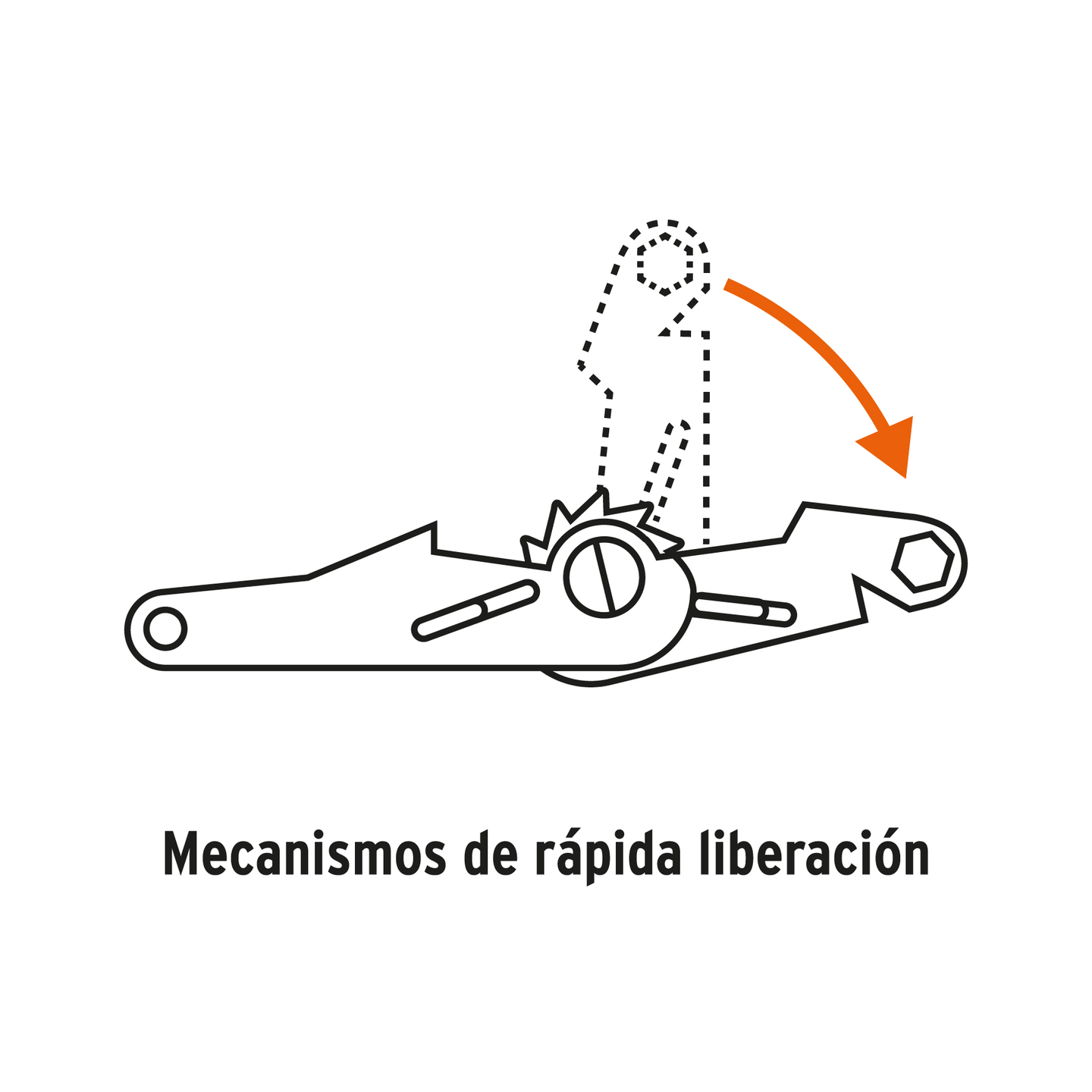 SU-7500 Sujetador con matraca carga pesada, 2,500 kg, cinta 4" x 9 m, Truper Truper