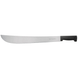 T-460-18BB Machete estándar pulido, cacha inyectada negra en bolsa, hoja 18" (45 cm), Producto Mejorado, Truper Truper