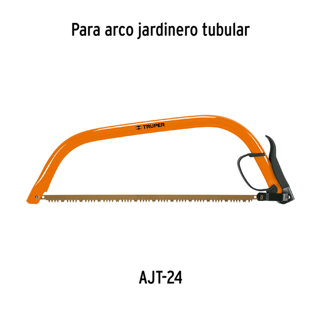 REP-AJT-24 Segueta de repuesto para arco jardinero tubular, 24" (610 mm), acero SK5, Truper Truper