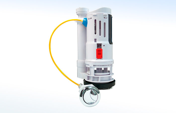 52DLT VÁLVULA DE DESCARGA PARA W.C DUAL FLUSH BOTÓN LATERAL