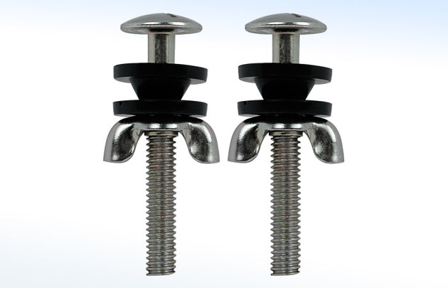 61FT JUEGO DE TORNILLOS CON MARIPOSA PARA TANQUE BAJO