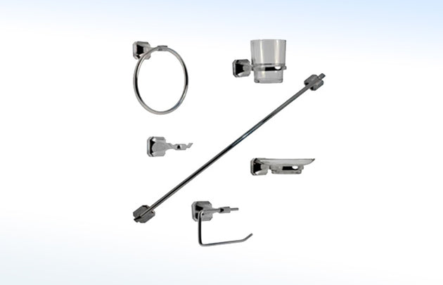 JE03C JUEGO DE ACCESORIOS PARA BAÑO