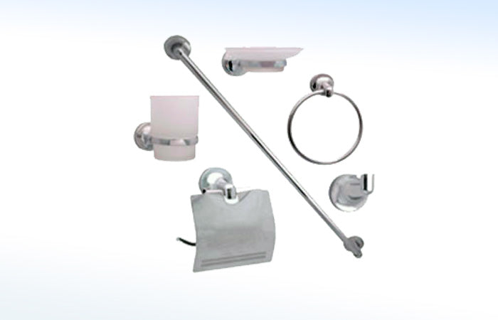 JE04C JUEGO DE ACCESORIOS PARA BAÑO