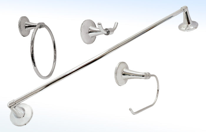 JE08C JUEGO DE ACCESORIOS PARA BAÑO