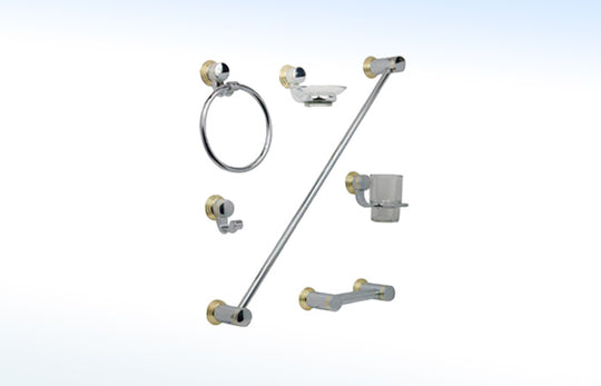 JE120 JUEGO DE ACCESORIOS PARA BAÑO