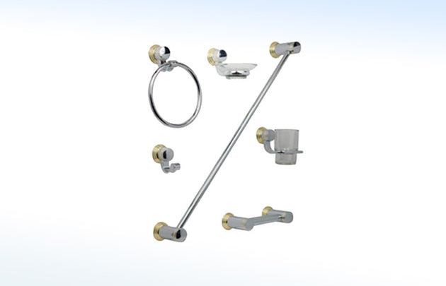 JE120 JUEGO DE ACCESORIOS PARA BAÑO