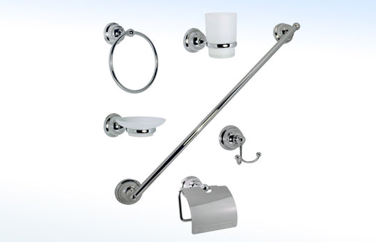 JE33C JUEGO DE ACCESORIOS PARA BAÑO