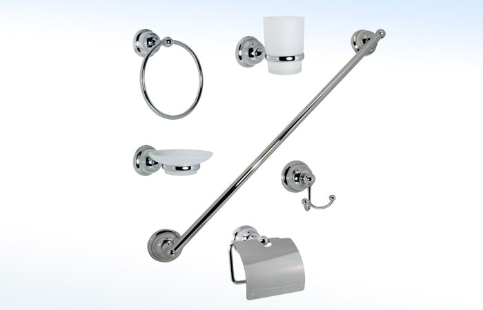 JE33C JUEGO DE ACCESORIOS PARA BAÑO
