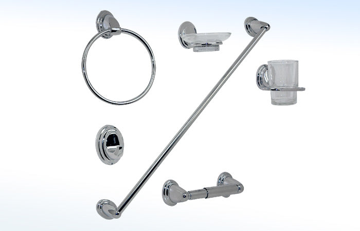 JE94C JUEGO DE ACCESORIOS PARA BAÑO