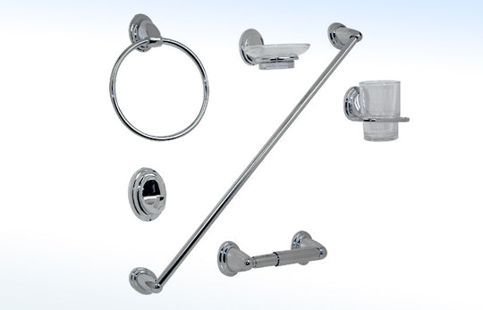 JE94C JUEGO DE ACCESORIOS PARA BAÑO