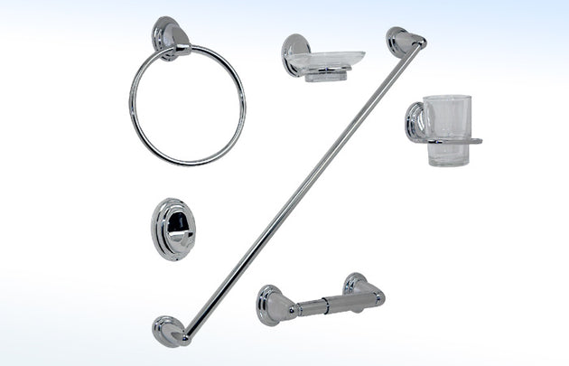 JE94C JUEGO DE ACCESORIOS PARA BAÑO