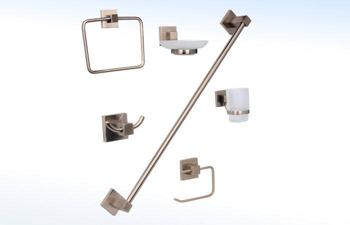 JE95S JUEGO DE ACCESORIOS PARA BAÑO