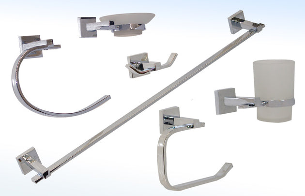 JE96C JUEGO DE ACCESORIOS PARA BAÑO