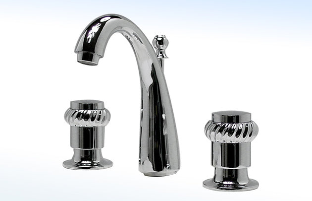 19GRC MEZCLADORA PARA LAVABO DE 8” A 12” CON DESAGÜE AUTOMÁTICO