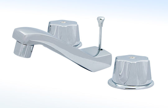 19I MEZCLADORA PARA LAVABO DE 8” A 12” CON DESAGÜE AUTOMÁTICO