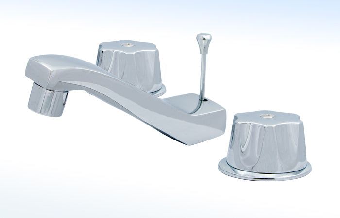 19I MEZCLADORA PARA LAVABO DE 8” A 12” CON DESAGÜE AUTOMÁTICO