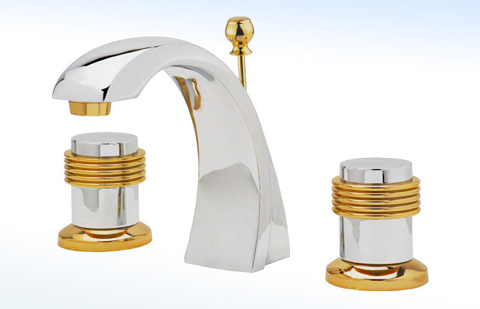 19LA MEZCLADORA PARA LAVABO DE 8” A 12” CON DESAGÜE AUTOMÁTICO