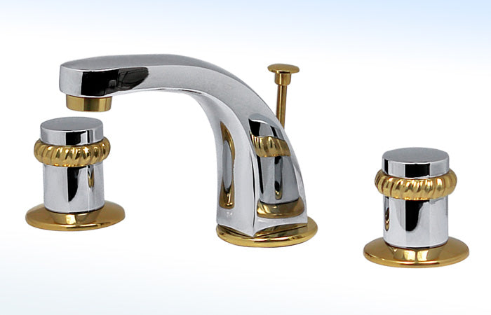19R MEZCLADORA PARA LAVABO DE 8” A 12” CON DESAGÜE AUTOMÁTICO