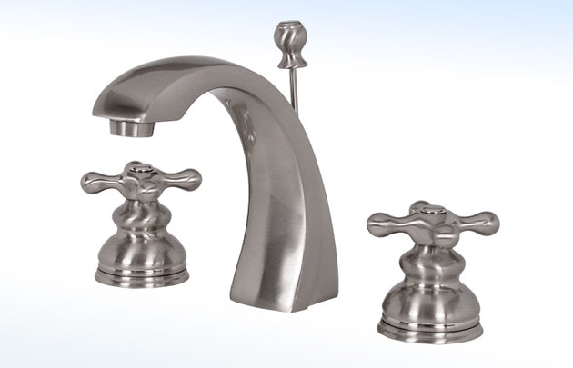19SC MEZCLADORA PARA LAVABO DE 8” A 12” CON DESAGÜE AUTOMÁTICO