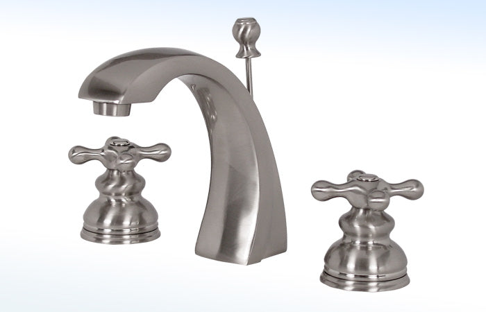 19SC MEZCLADORA PARA LAVABO DE 8” A 12” CON DESAGÜE AUTOMÁTICO