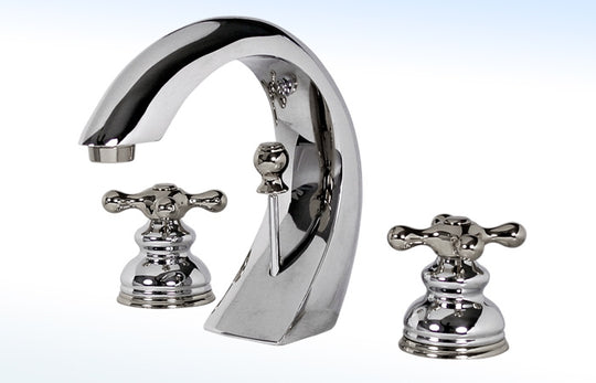 19VCC MEZCLADORA PARA LAVABO DE 8” A 12” CON DESAGÜE AUTOMÁTICO