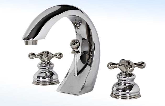 19VCC MEZCLADORA PARA LAVABO DE 8” A 12” CON DESAGÜE AUTOMÁTICO