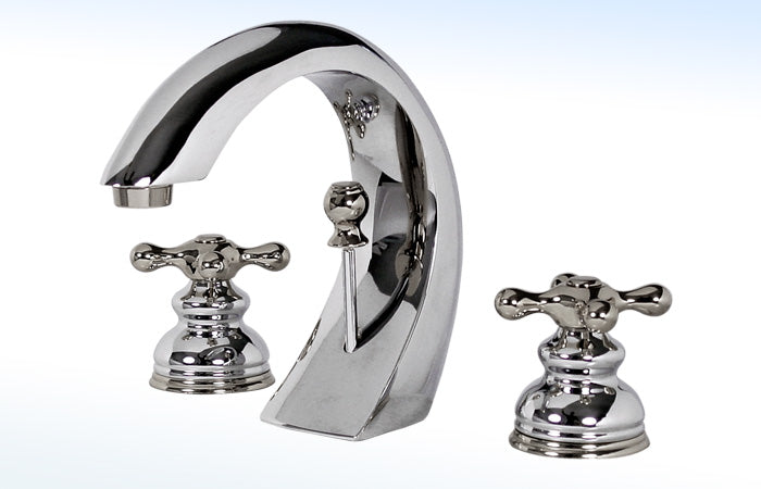 19VCC MEZCLADORA PARA LAVABO DE 8” A 12” CON DESAGÜE AUTOMÁTICO
