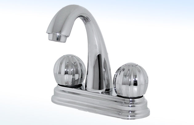 23RC MEZCLADORA PARA LAVABO 4” CIERRE DE 90°