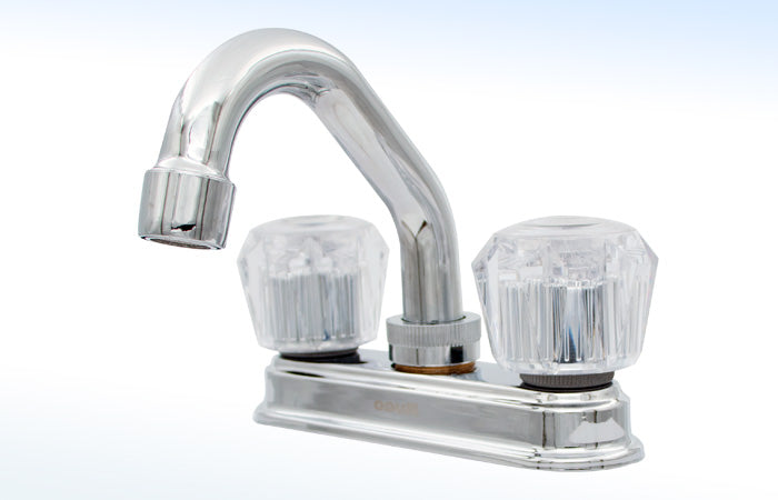 24CL MEZCLADORA PARA LAVABO 4” CIERRE DE COMPRESIÓN