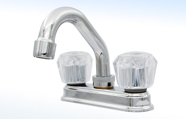 24CL MEZCLADORA PARA LAVABO 4” CIERRE DE COMPRESIÓN