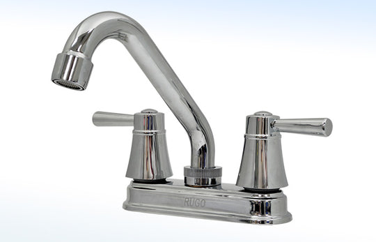 24CV MEZCLADORA PARA LAVABO 4” CIERRE DE 90°