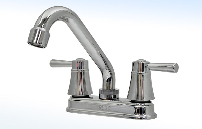 24CV MEZCLADORA PARA LAVABO 4” CIERRE DE 90°