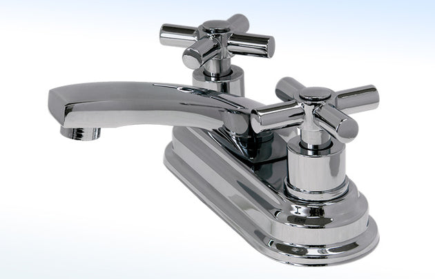 24IMM MEZCLADORA PARA LAVABO 4” CIERRE DE 90°