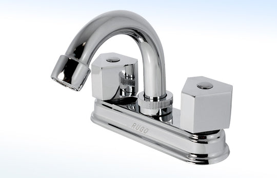 24TR MEZCLADORA PARA LAVABO 4” CIERRE DE 90°
