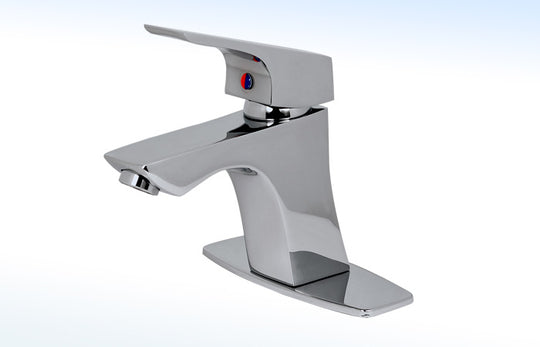 105LM MEZCLADORA MONOMANDO PARA LAVABO CON CHAPETÓN