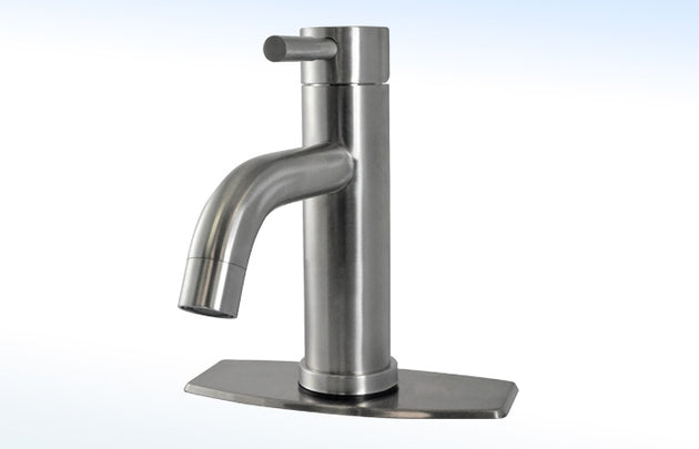 24MTA MEZCLADORA MONOMANDO PARA LAVABO CON CHAPETÓN