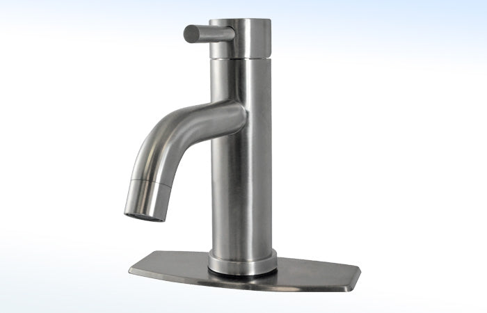 24MTA MEZCLADORA MONOMANDO PARA LAVABO CON CHAPETÓN
